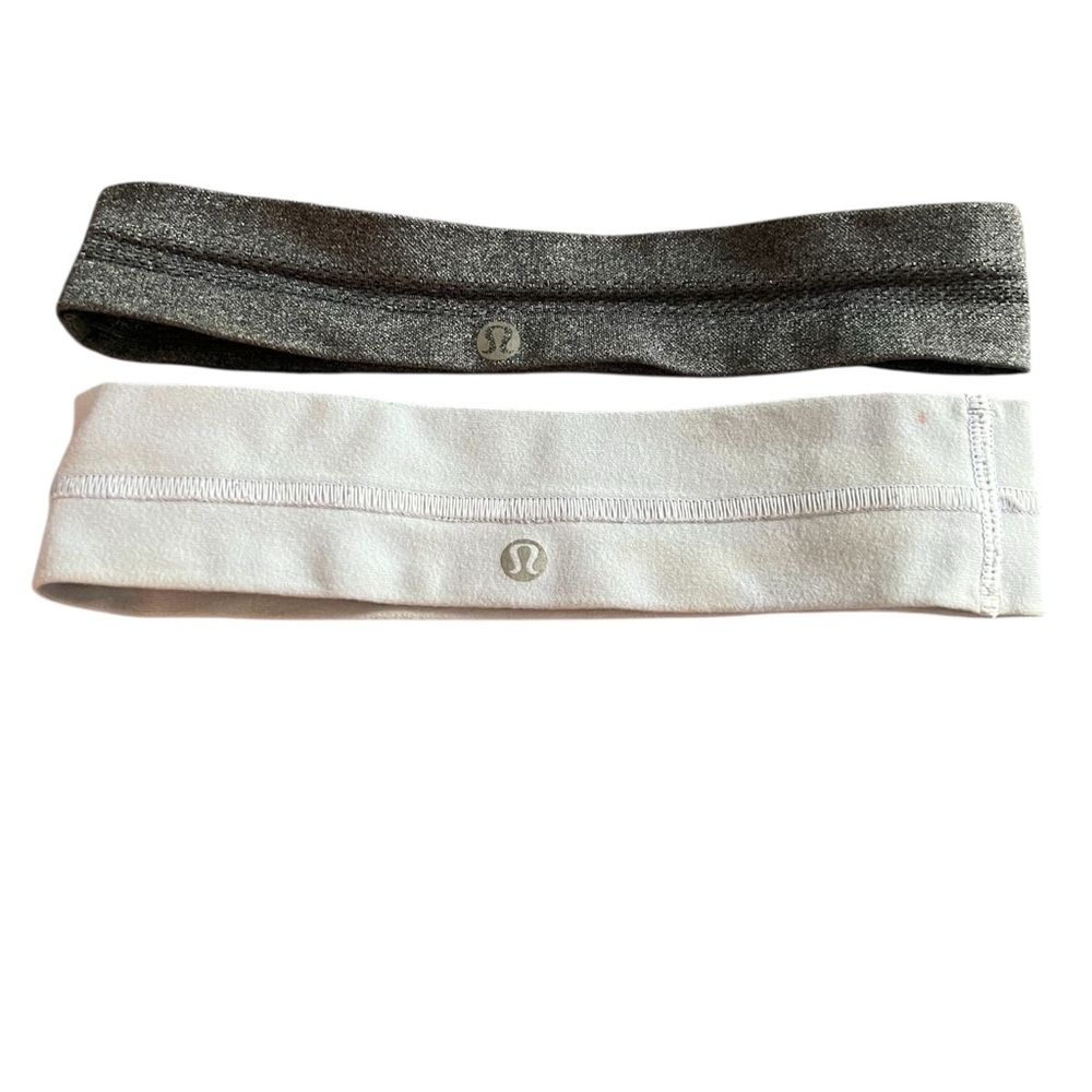 Lululemon Gray and Light purple Headbands